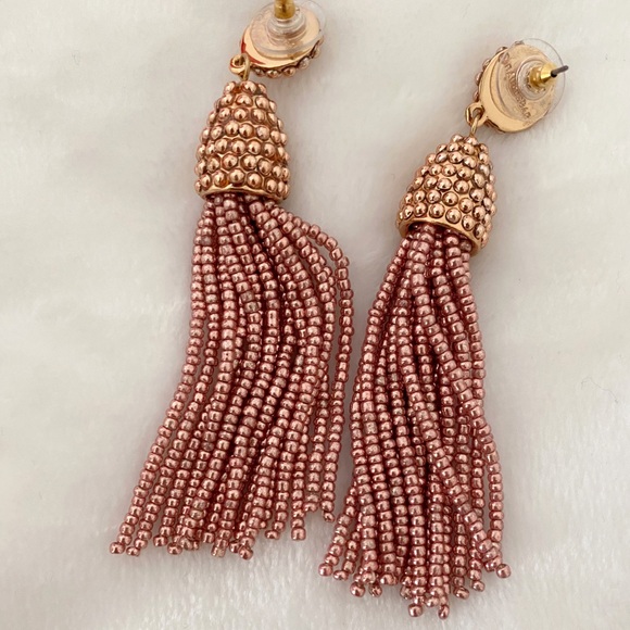 NWT Baublebar Piñata Tassel Drops, Rose Gold - Picture 5 of 14